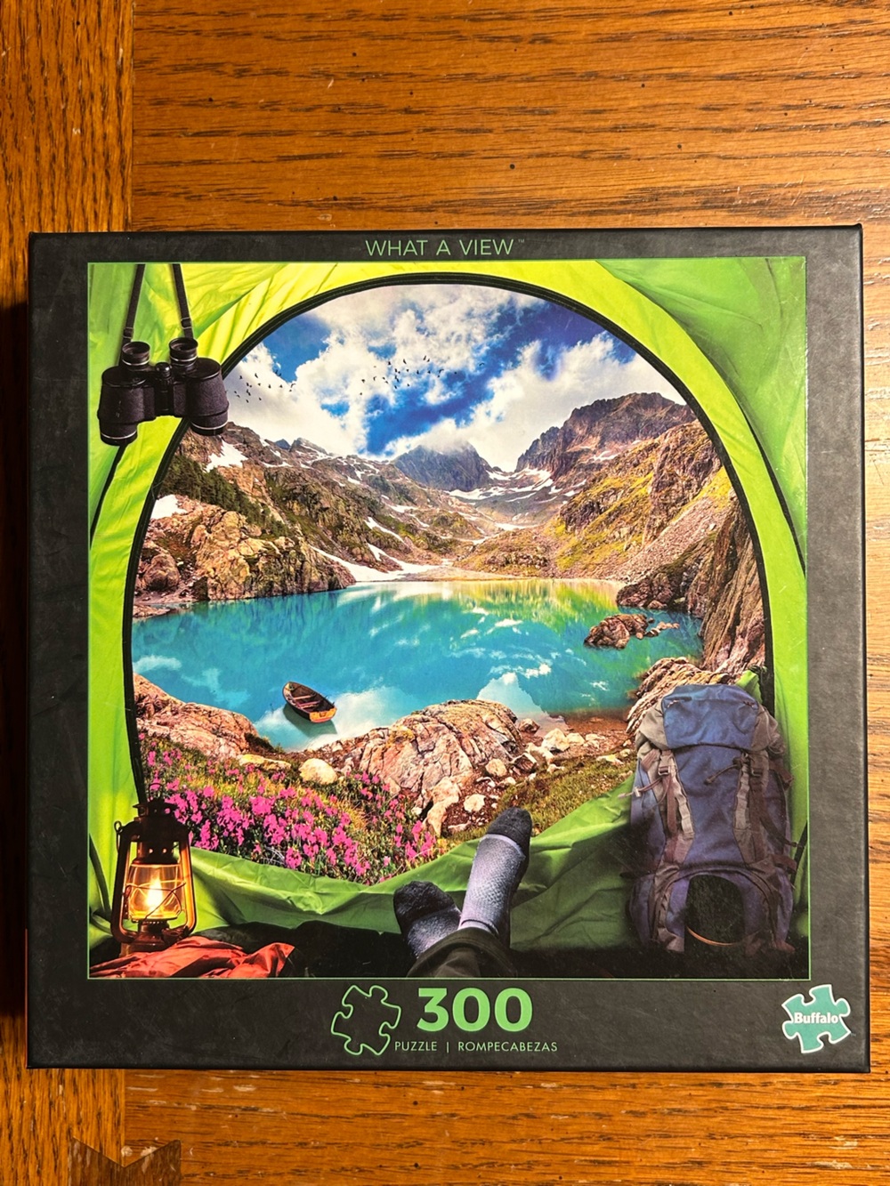What A View 300-Piece Scenic Puzzle - by Buffalo NEW Unopened